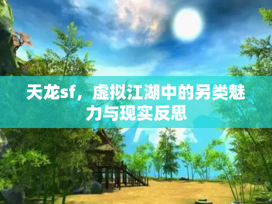 天龙sf，虚拟江湖中的另类魅力与现实反思