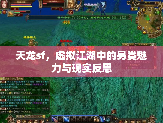 天龙sf，虚拟江湖中的另类魅力与现实反思