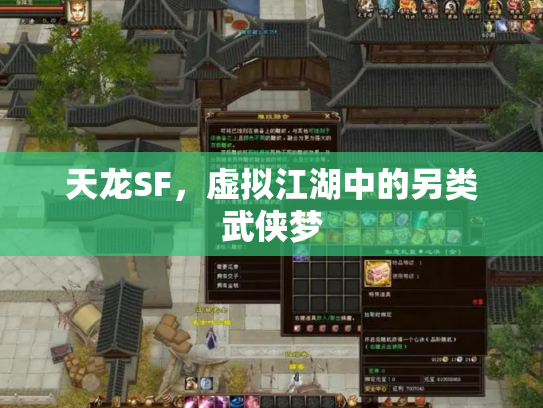 天龙SF，虚拟江湖中的另类武侠梦