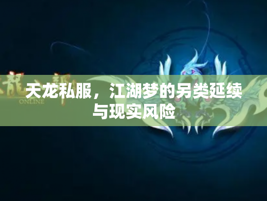天龙私服，江湖梦的另类延续与现实风险