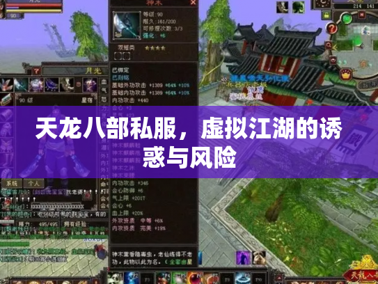 天龙八部私服，虚拟江湖的诱惑与风险