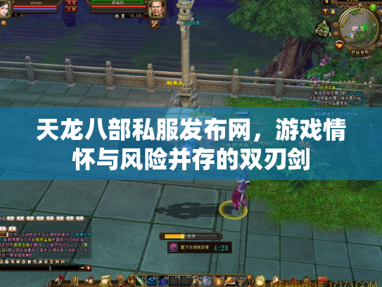 天龙八部私服发布网，游戏情怀与风险并存的双刃剑