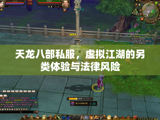 天龙八部私服，虚拟江湖的另类体验与法律风险