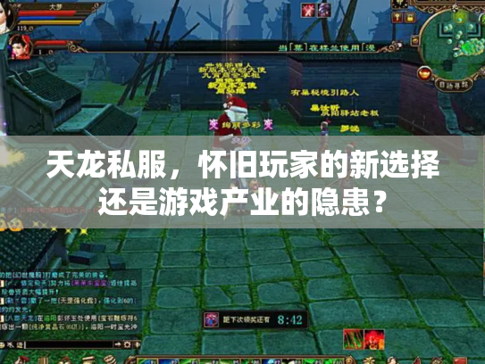 天龙私服，怀旧玩家的新选择还是游戏产业的隐患？