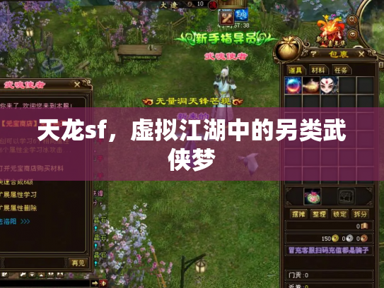 天龙sf，虚拟江湖中的另类武侠梦