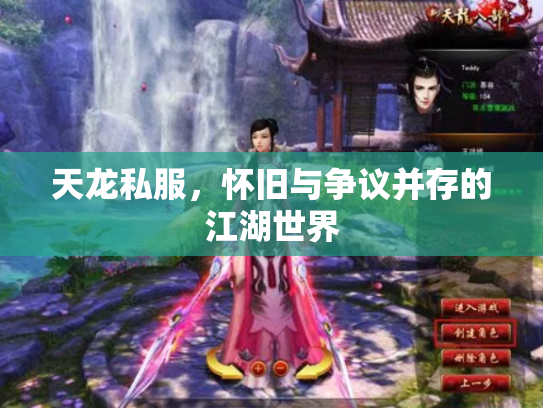天龙私服，怀旧与争议并存的江湖世界
