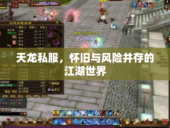 天龙私服，怀旧与风险并存的江湖世界