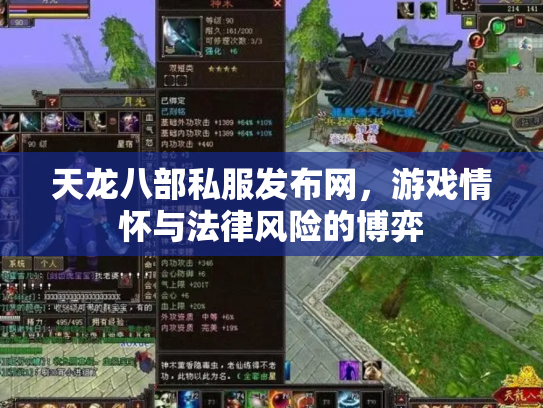 天龙八部私服发布网，游戏情怀与法律风险的博弈