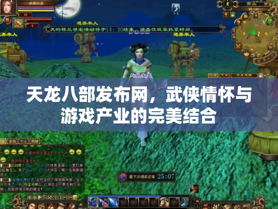 天龙八部发布网，武侠情怀与游戏产业的完美结合