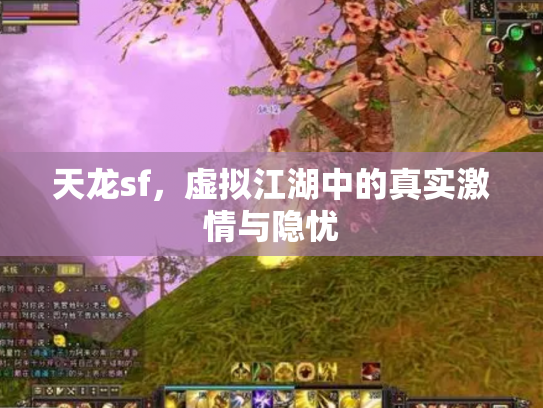 天龙sf，虚拟江湖中的真实激情与隐忧