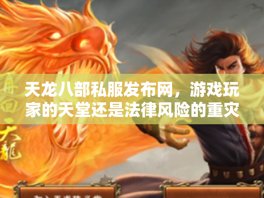 天龙八部私服发布网，游戏玩家的天堂还是法律风险的重灾区？