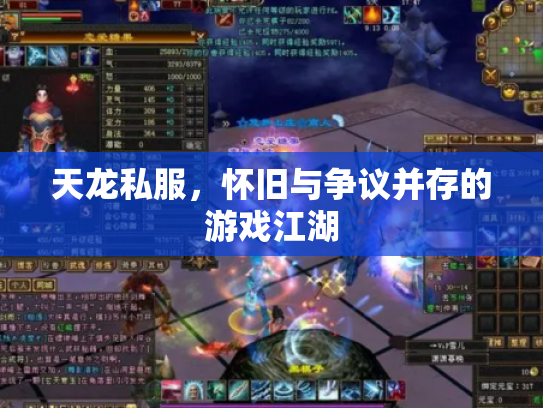 天龙私服，怀旧与争议并存的游戏江湖