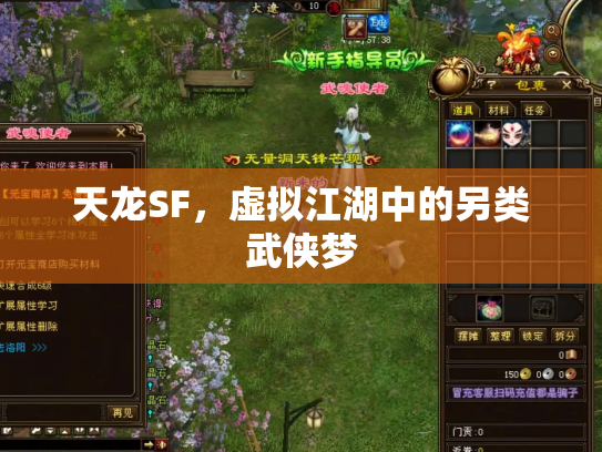 天龙SF，虚拟江湖中的另类武侠梦