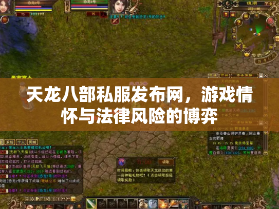 天龙八部私服发布网，游戏情怀与法律风险的博弈