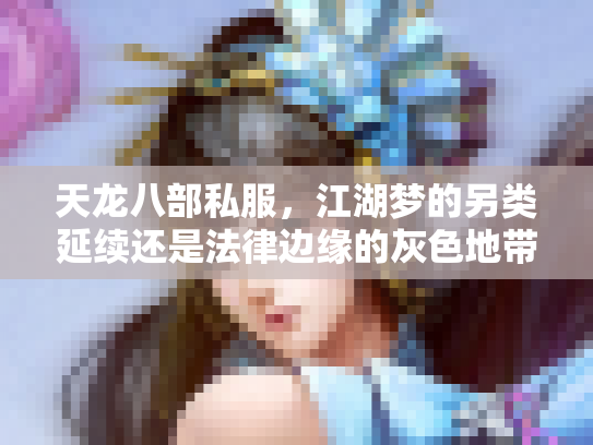 天龙八部私服，江湖梦的另类延续还是法律边缘的灰色地带？