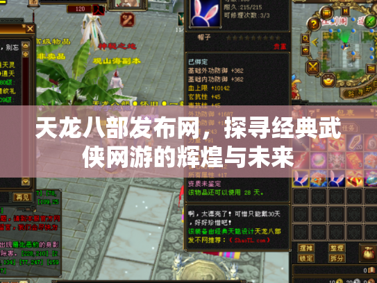 天龙八部发布网，探寻经典武侠网游的辉煌与未来