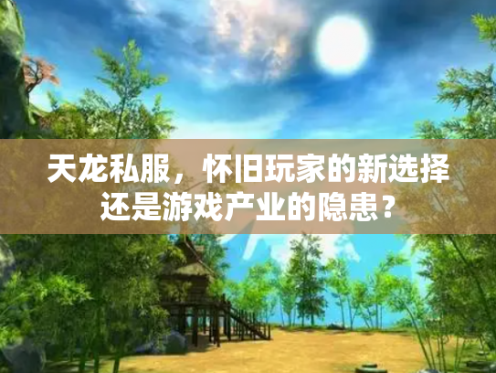 天龙私服，怀旧玩家的新选择还是游戏产业的隐患？