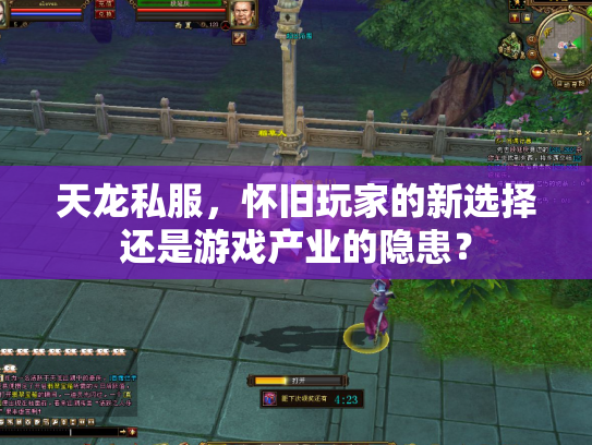 天龙私服，怀旧玩家的新选择还是游戏产业的隐患？