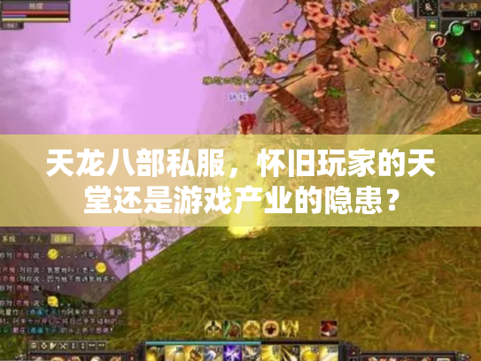 天龙八部私服，怀旧玩家的天堂还是游戏产业的隐患？