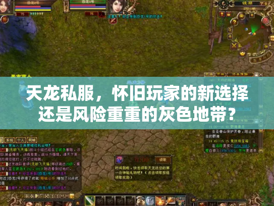 天龙私服，怀旧玩家的新选择还是风险重重的灰色地带？