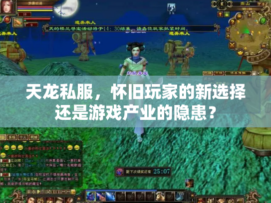 天龙私服，怀旧玩家的新选择还是游戏产业的隐患？