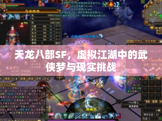天龙八部SF，虚拟江湖中的武侠梦与现实挑战