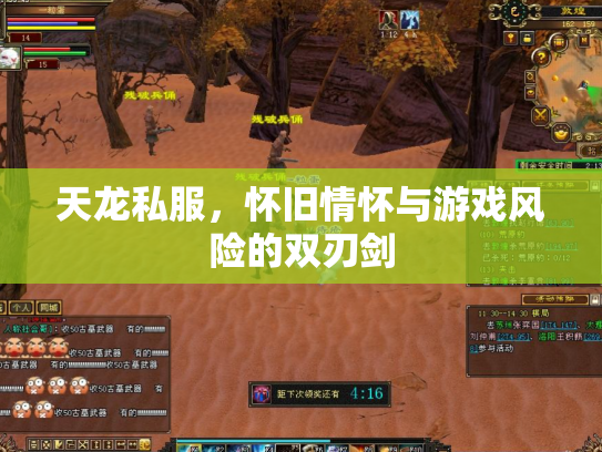 天龙私服，怀旧情怀与游戏风险的双刃剑