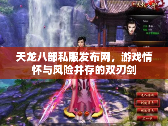 天龙八部私服发布网，游戏情怀与风险并存的双刃剑
