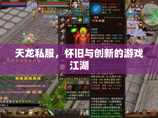 天龙私服，怀旧与创新的游戏江湖