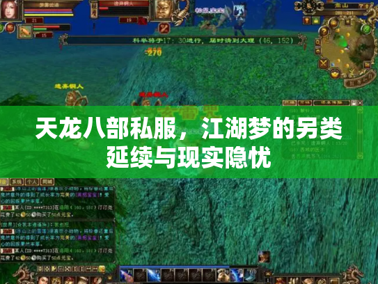 天龙八部私服，江湖梦的另类延续与现实隐忧