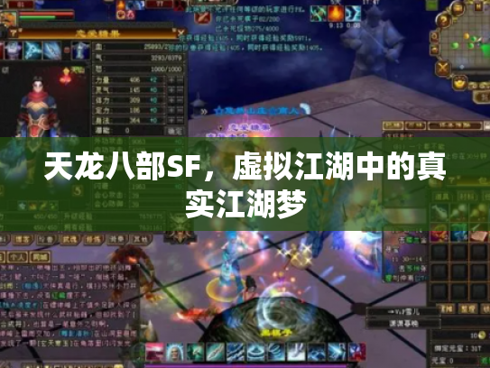 天龙八部SF，虚拟江湖中的真实江湖梦