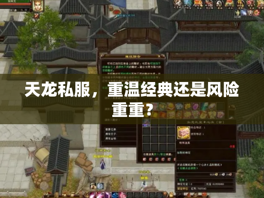 天龙私服，重温经典还是风险重重？