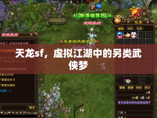 天龙sf，虚拟江湖中的另类武侠梦