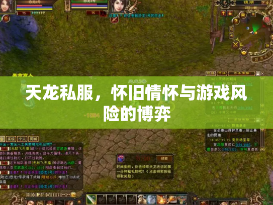 天龙私服，怀旧情怀与游戏风险的博弈