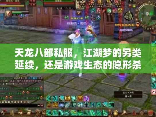 天龙八部私服，江湖梦的另类延续，还是游戏生态的隐形杀手？