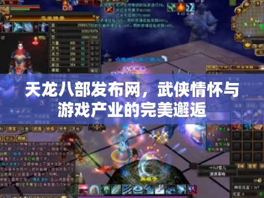 天龙八部发布网，武侠情怀与游戏产业的完美邂逅