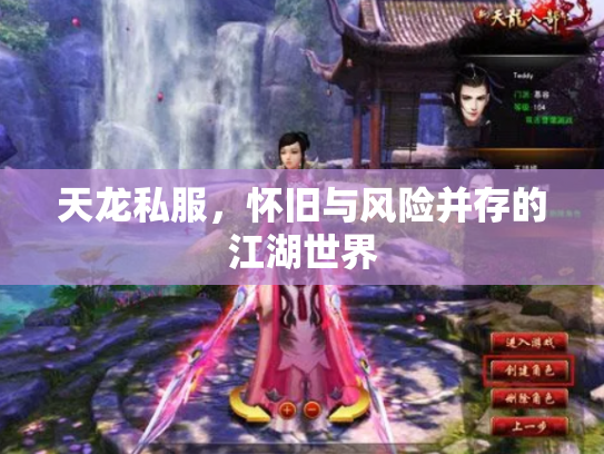 天龙私服，怀旧与风险并存的江湖世界