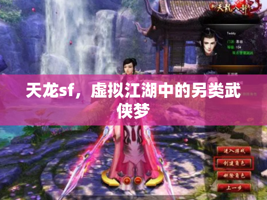 天龙sf，虚拟江湖中的另类武侠梦