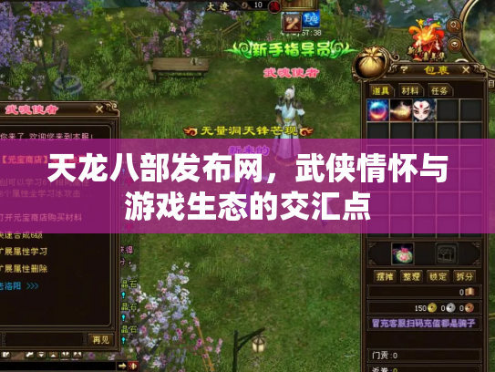 天龙八部发布网，武侠情怀与游戏生态的交汇点
