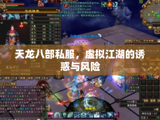 天龙八部私服，虚拟江湖的诱惑与风险
