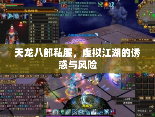 天龙八部私服，虚拟江湖的诱惑与风险