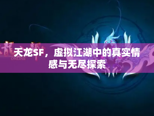天龙SF，虚拟江湖中的真实情感与无尽探索