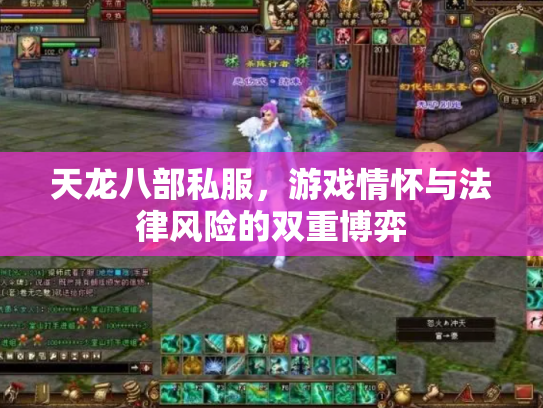 天龙八部私服，游戏情怀与法律风险的双重博弈