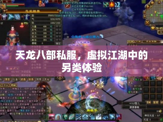 天龙八部私服，虚拟江湖中的另类体验