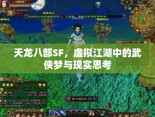 天龙八部SF，虚拟江湖中的武侠梦与现实思考