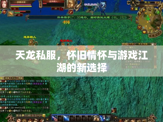 天龙私服，怀旧情怀与游戏江湖的新选择