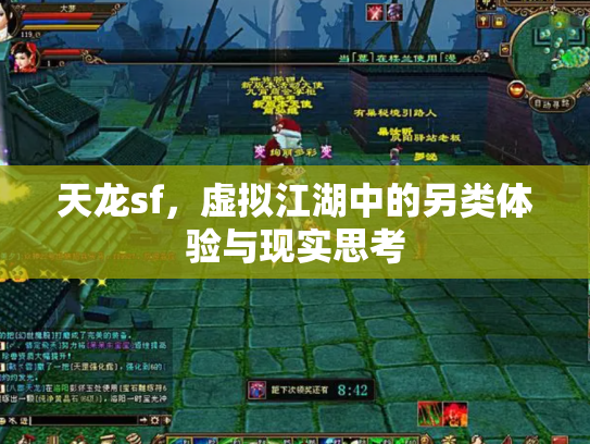 天龙sf，虚拟江湖中的另类体验与现实思考