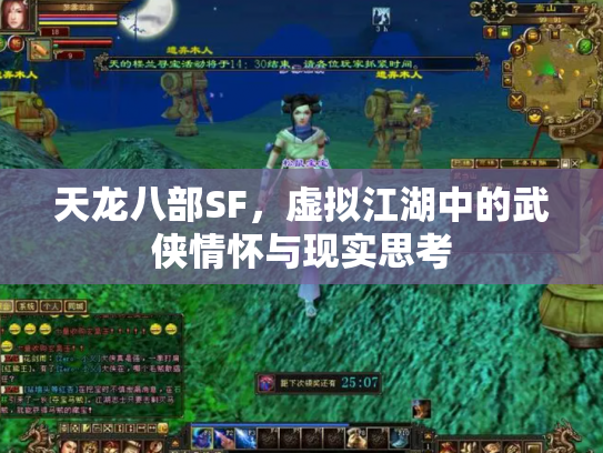 天龙八部SF，虚拟江湖中的武侠情怀与现实思考