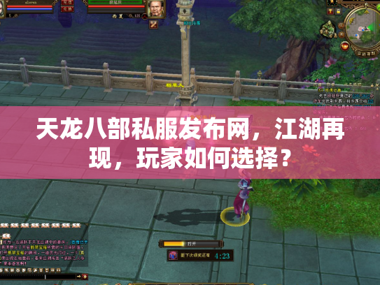 天龙八部私服发布网，江湖再现，玩家如何选择？