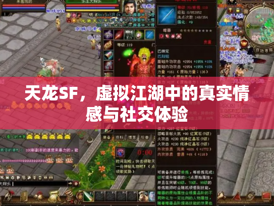 天龙SF，虚拟江湖中的真实情感与社交体验